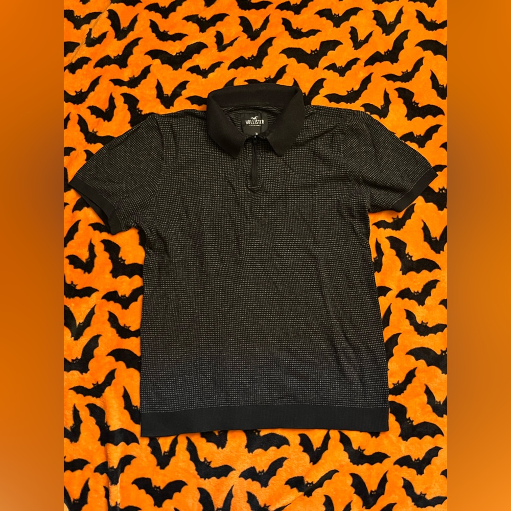 Hollister Black Polo Shirt
